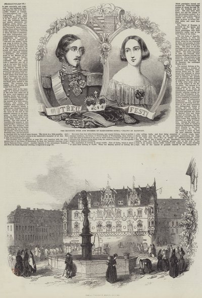 Visita de Sua Majestade à Alemanha de Charles Baugniet