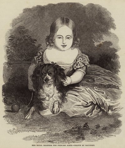 Sua Alteza Real a Princesa Alice de Charles Baugniet