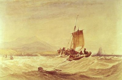 Donegal Bay, c.1841 (aquarela) de Charles Bentley