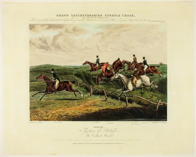 Sintomas de angústia, de The Grand Steeplechase Over Leicestershire de Charles Bentley