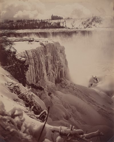 Cataratas Congeladas, c. 1880. de Charles Bierstadt