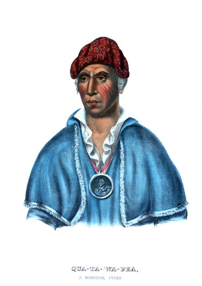 Quatawapea, ou o Coronel Lewis... de Charles Bird King