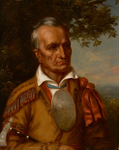 Jaqueta Vermelha, Chefe Seneca (Sagoyewatha) (ca. 1758-1830) de Charles Bird King