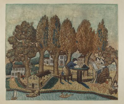 Amostrador, c. 1940. de Charles Bowman