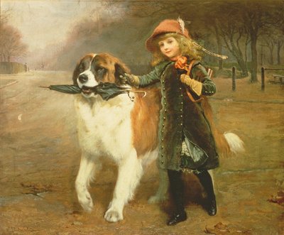 Fora da escola, 1883 de Charles Burton