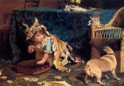 Um monstro de Charles Burton Barber