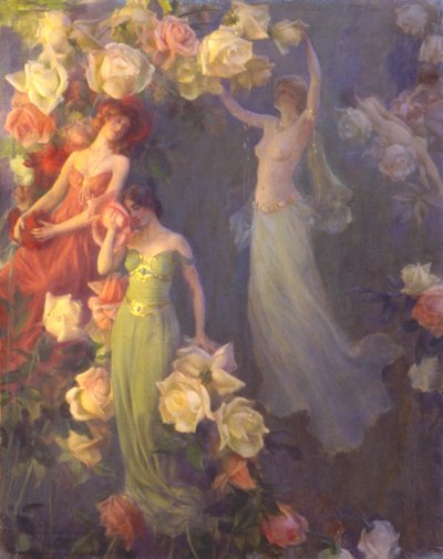 O perfume das rosas de Charles C. Curran