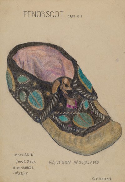 Mocassim de Charles Charon