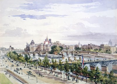 Vista da janela da Salle d