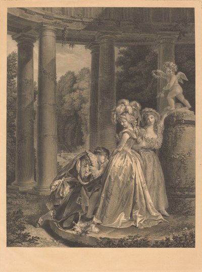 A declaração de Charles Clement Bervic after Louis Rolland Trinquesse