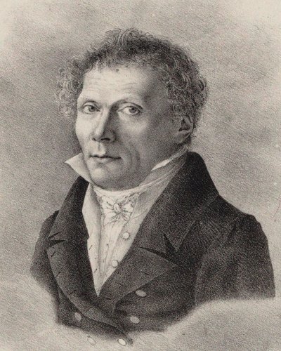 Retrato do compositor Anton Reicha 1770-1836, 1830. de Charles Constans