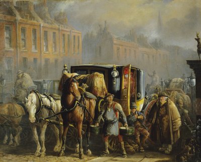 A London Cab (óleo sobre tela) (para par ver 266153) de Charles Cooper Henderson