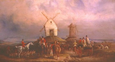 O Encontro (óleo sobre tela) de Charles Cooper Henderson