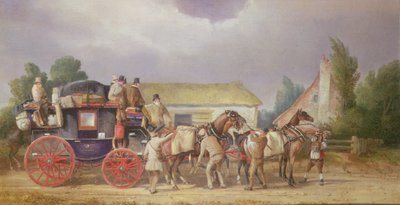 The Royal Mail Changing Teams (par para 378793) de Charles Cooper Henderson