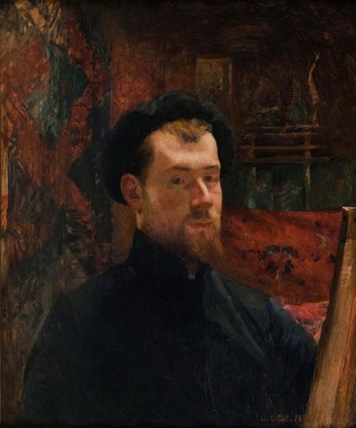 Auto-retrato, c. 1886-1888. de Charles Cottet