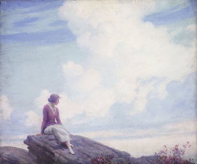 A nuvem rosa de Charles Courtney Curran