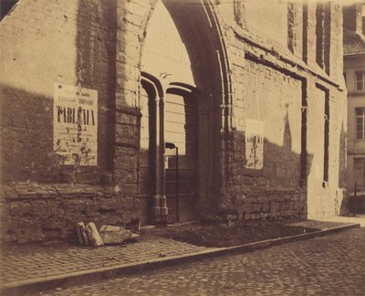 [Porta de Predikheevenkerk, Gent, Bélgica], c. 1858. de Charles D