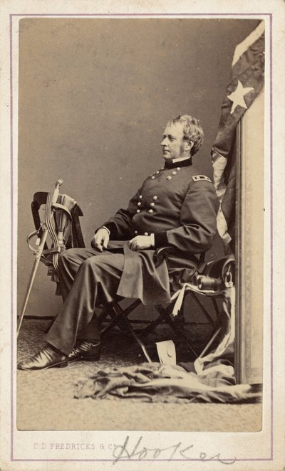 General Joseph Hooker, c. 1865 (foto) de Charles D. Fredricks
