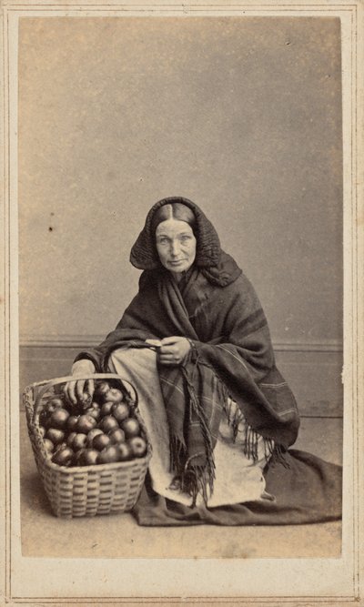 Retrato de uma mulher,c. 1860 (foto) de Charles D. Fredricks