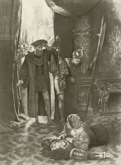 Lucrezia Borgia, último ato última cena (gravura) de Charles D. Graves