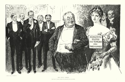 O seu único filho (litografia) de Charles Dana Gibson