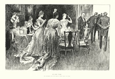 Em ano bissexto (litografia) de Charles Dana Gibson