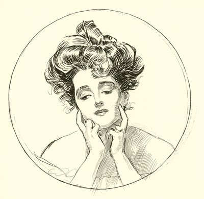 A linda viúva de Charles Dana Gibson
