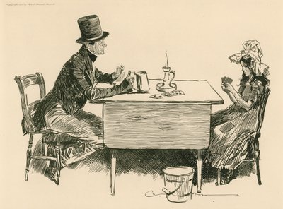 Tom Pinch e sua irmã de Charles Dana Gibson