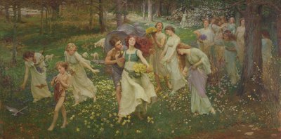 O progresso da primavera de 1905 de Charles Daniel Ward