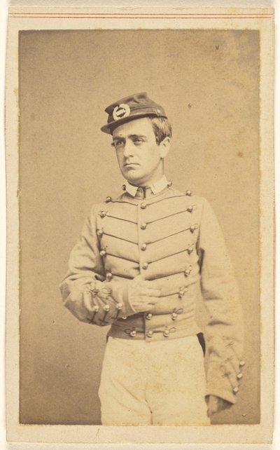 [Soldado da União não identificado, de pé] de Charles DeForest Fredricks