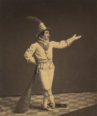 Palhaço, c. 1860. de Charles De Forest Fredricks
