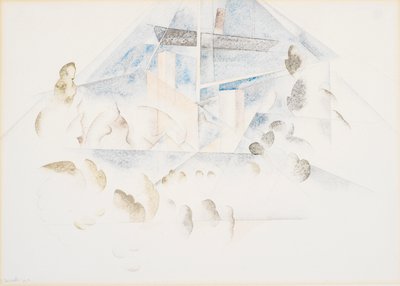Bermudas, mastros e folhagens de Charles Demuth