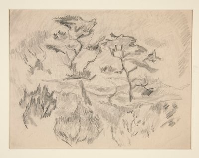 Paisagem (Bermudas ou Provincetown?) de Charles Demuth