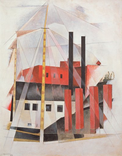 Piano Movers Holiday, 1919 de Charles Demuth