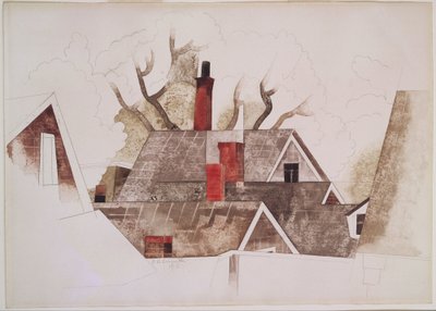 Chaminés vermelhas de Charles Demuth