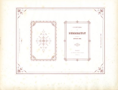 Molduras de livros elegantes para obras literárias (imprimir) de Charles Derriey