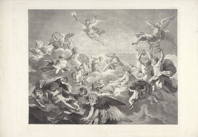 Phaëton em Apollo
As pinturas de Charles le Brun e Eustache Le Sueur na casa do Presidente Lambert (título da série) de Charles Dupuis