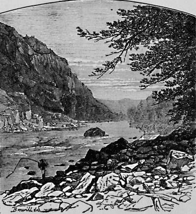 Cañon Inferior, 1883 de Charles E. H. Bonwill