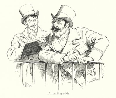 Probabilidades de berrar em uma pista de corrida (gravação) de Charles Edmund Brock
