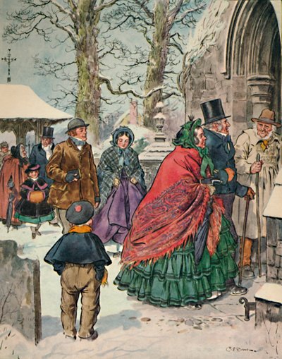 Do Natal. Ensaios de Alexander Smiths Dreamthorp, 1862, 1923 de Charles Edmund Brock