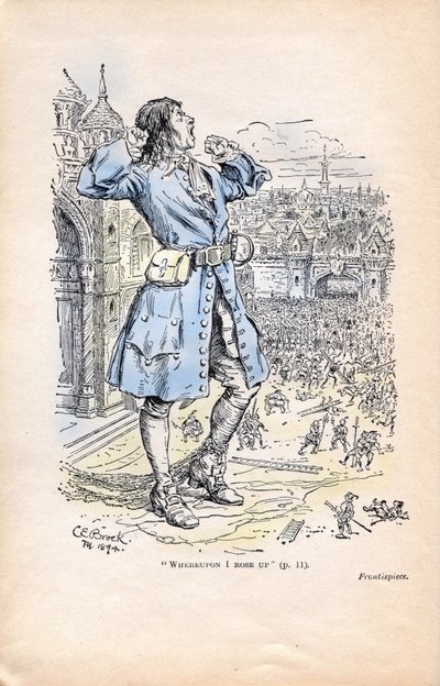 O despertar de Gulliver, Lilliputians de Charles Edmund Brock