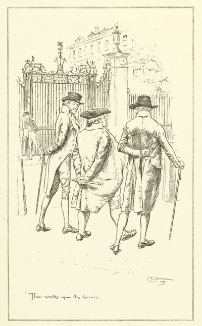 Ilustração para The Essays of Elia de Charles Lamb (gravura) de Charles Edmund Brock