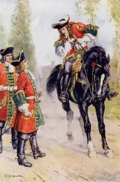 Afunda-me, primo, Harry, o que no nome da praga você está fazendo aqui de Charles Edmund Brock
