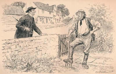 O vigário, 1909 de Charles Edmund Brock