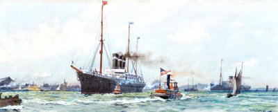 Navio a vapor e rebocador de Charles Edward Dixon