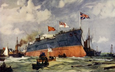O lançamento do London at Portsmouth de Charles Edward Dixon