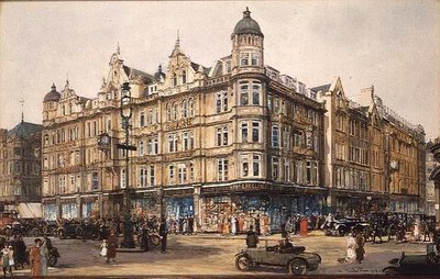 The Old Building, Bourne and Hollingsworth, Oxford Street de Charles Edward Dixon
