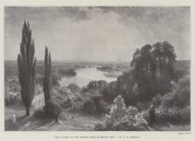 O Vale do Tamisa de Richmond Hill de Charles Edward Johnson