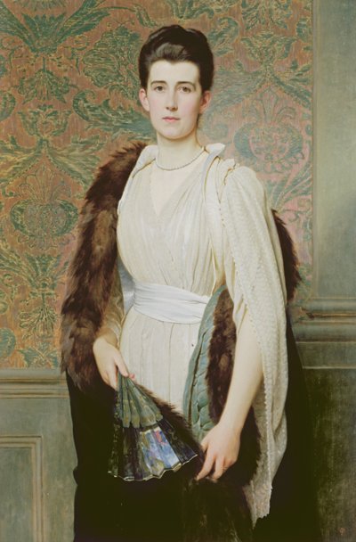 Retrato de uma mulher de Charles Edward Perugini