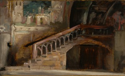 Vista na igreja inferior de San Francesco em Assis, 1876 de Charles Emile Auguste Carolus Duran